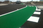 OmniGrip CST bicycle lane coloured surface treatment